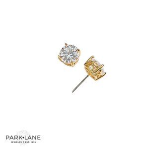 Impressions Earrings, CZ and gold stud earrings by Park Lane- NWT